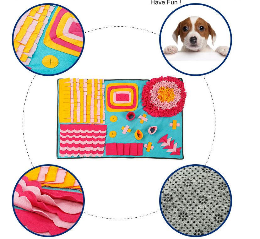 Pet Sniffing Puzzle Training Blanket Pad