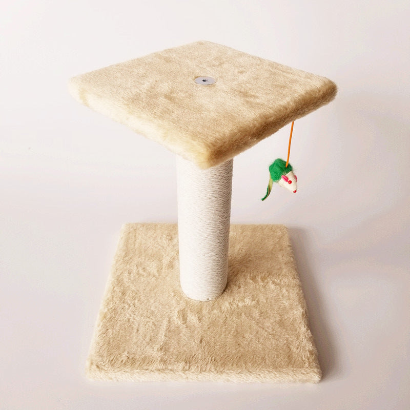 Cat Scratching Climbing Tree with Toy