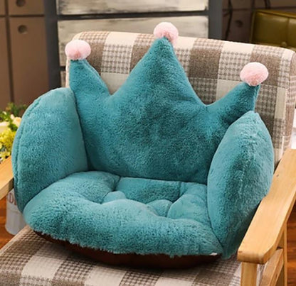 Crown Plush Pet Cat Bed Seat Sofa