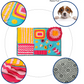Pet Sniffing Puzzle Training Blanket Pad