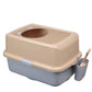 Covered Cat Litter Box with Top Entry