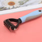 Dog Dematting Deshedding Grooming Tool