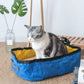 Folding Portable Cat Litter Box Toilet