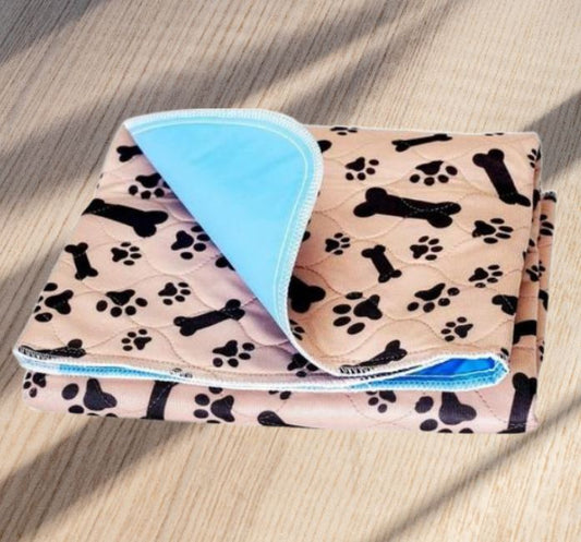 Reusable Washable Leak-Proof Absorbent Dog Pee Pad Potty-Train & Travel