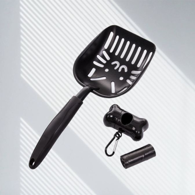 Cat Litter Shovel + Poop Bag