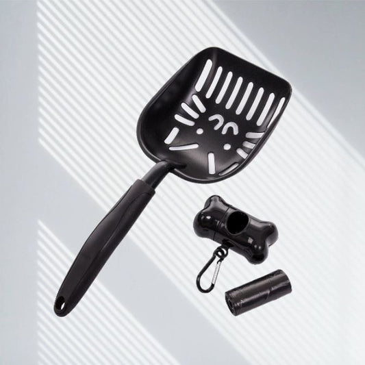 Cat Litter Shovel + Poop Bag
