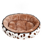 Round Wide Soft Dog Bed