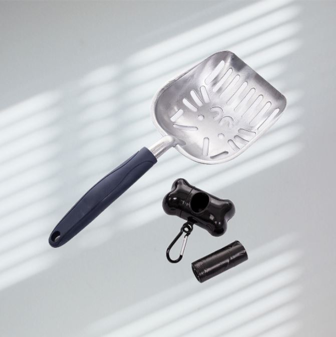Cat Litter Shovel + Poop Bag
