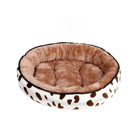 Round Wide Soft Dog Bed