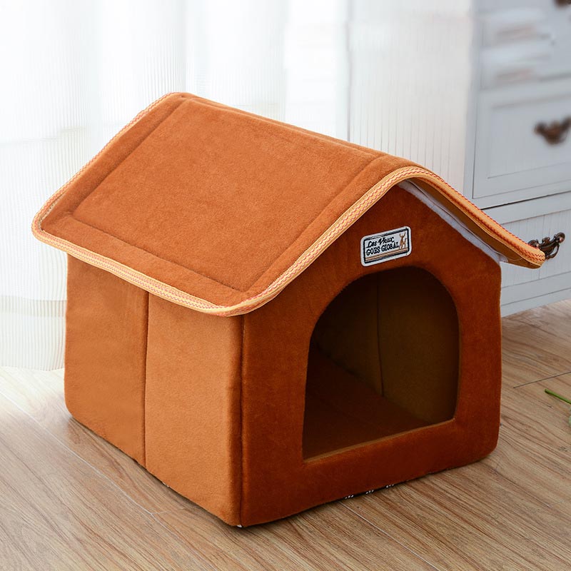 Soft Folding Dog Cat House Bed