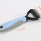 Dog Dematting Deshedding Grooming Tool