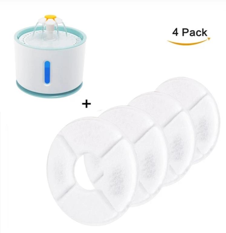 Cat Pet Water Drinking Fountain 2.4L