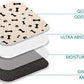 Reusable Washable Leak-Proof Absorbent Dog Pee Pad Potty-Train & Travel