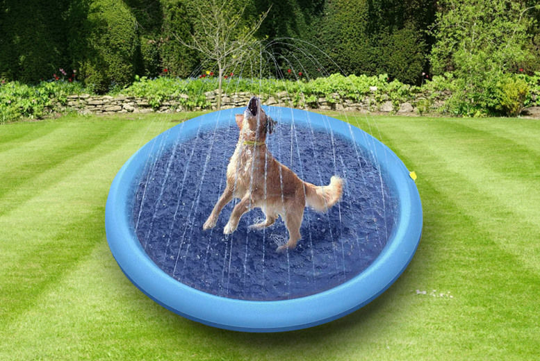 Dog Summer Sprinkler Pad