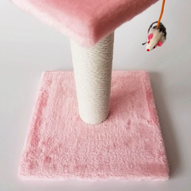 Cat Scratching Climbing Tree with Toy