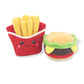 Hamburger Fries Pet Plush Toys