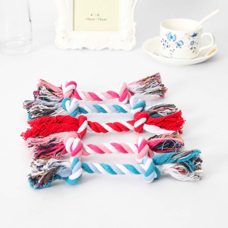 Cotton Double Rope Knot Pet Dog Toy