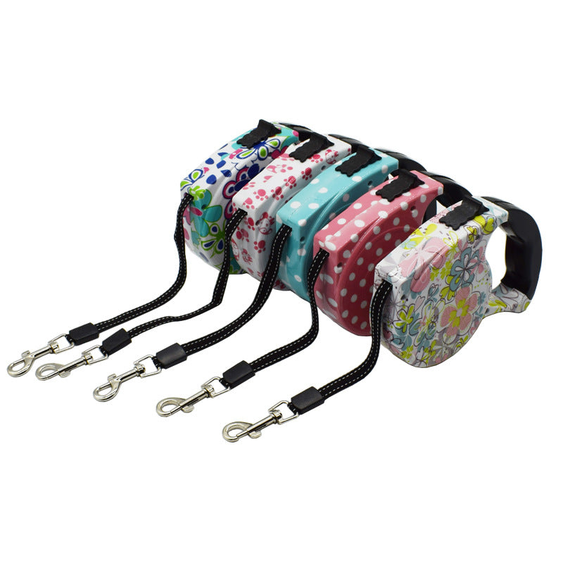 Automatic Retractable Dog Walking 5m Leash