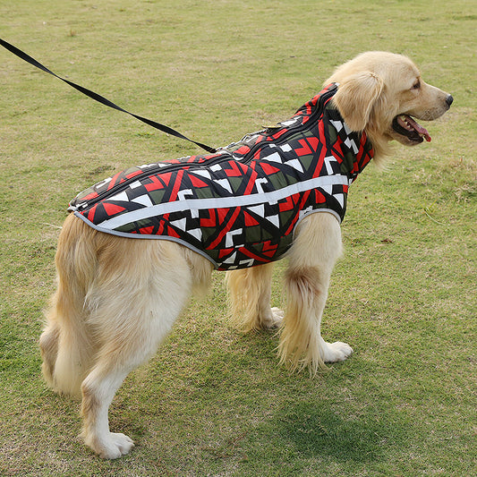 Large Small Dog Mesh Coat Jacket