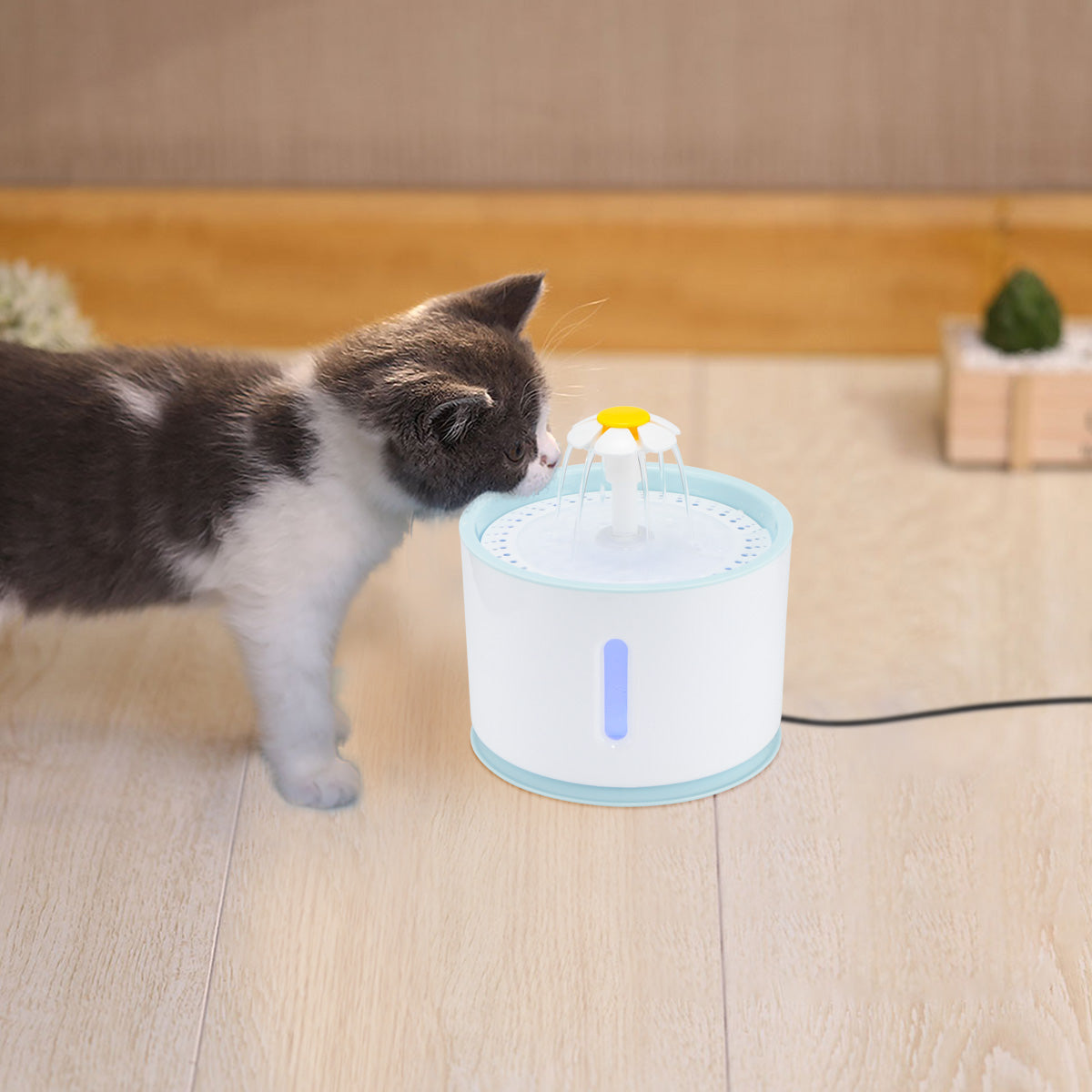 Cat Pet Water Drinking Fountain 2.4L