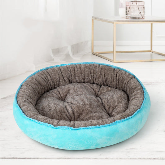 Round Wide Soft Dog Bed