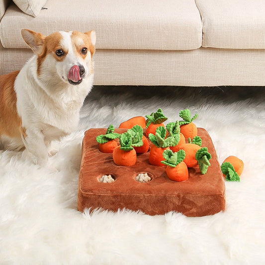 Vegetable Carrot Chew Puzzle Pet Toy