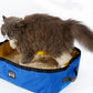Folding Portable Cat Litter Box Toilet
