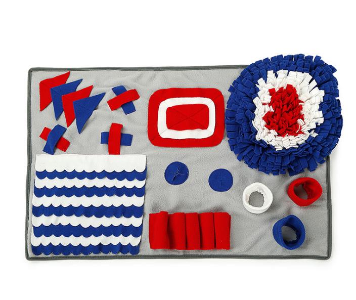 Pet Sniffing Puzzle Training Blanket Pad