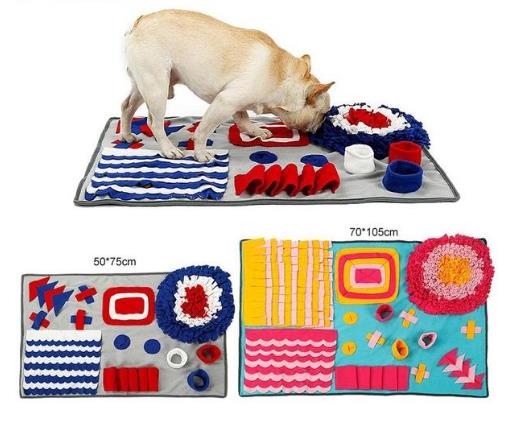 Pet Sniffing Puzzle Training Blanket Pad