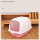 Pet Litter Box Enclosed Removable Top