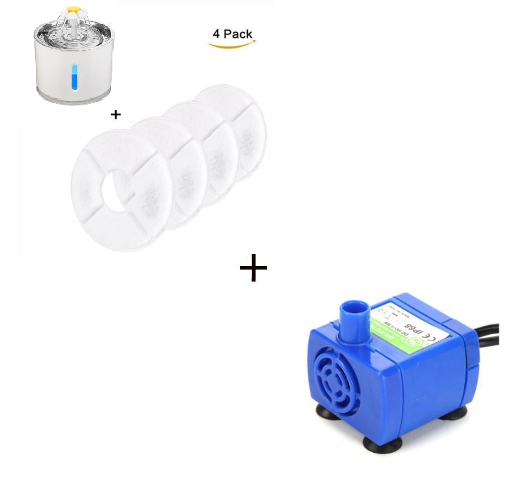 Cat Pet Water Drinking Fountain 2.4L