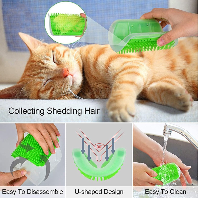 Pet Cat Wall Grooming Brush