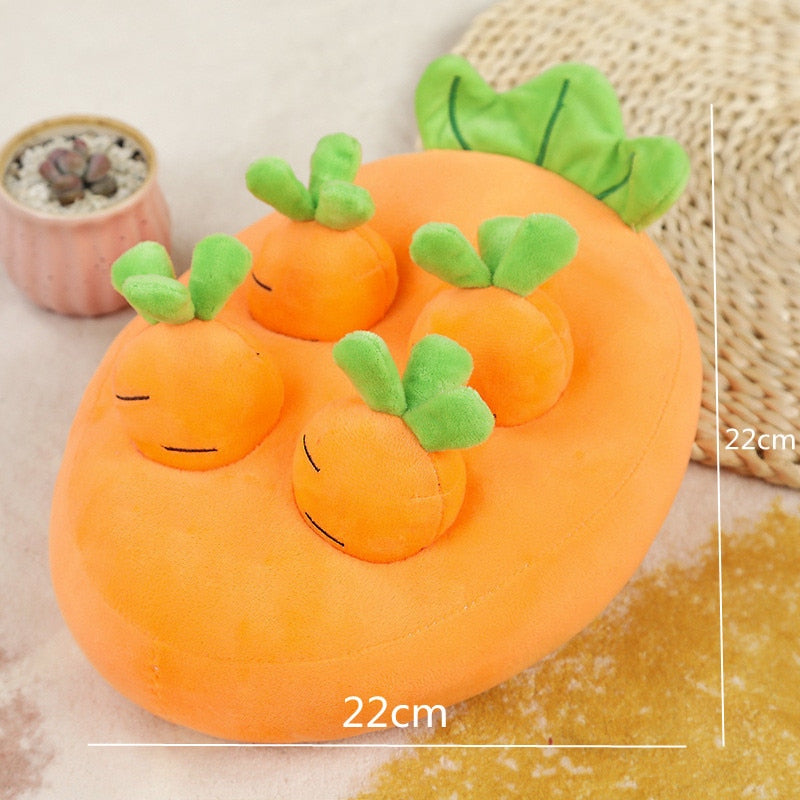 Vegetable Carrot Chew Puzzle Pet Toy