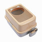 Covered Cat Litter Box with Top Entry